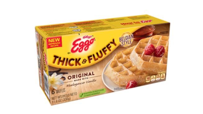 Eggo Thick & Fluffy Belgium-Style Waffles | Progressive Grocer